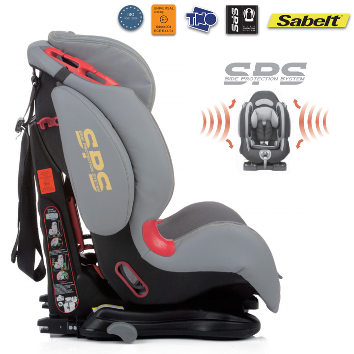 1//2//3 Baby Infant Car Seat Be Cool Thunder Isofix Kindersitz mit Top Tether Gr